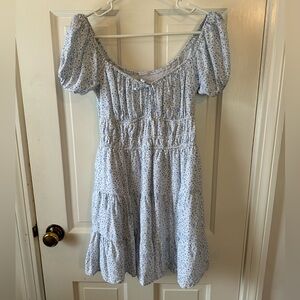 Hollister Blue Floral Dress